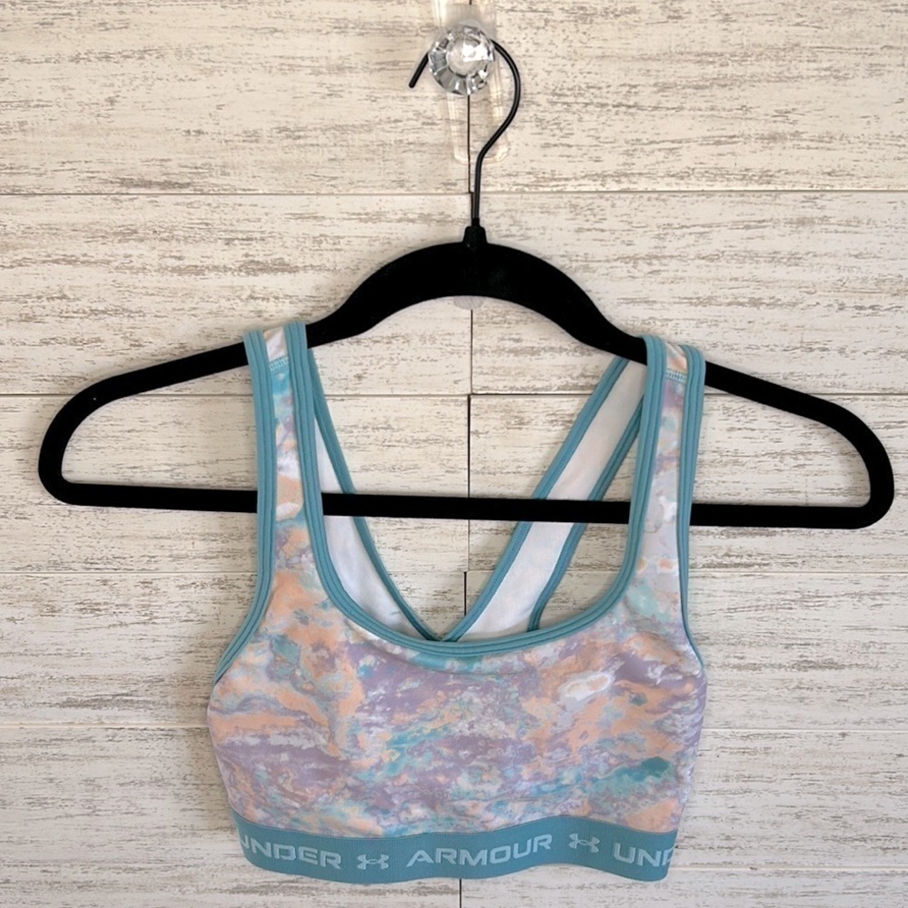 Under Armour tie-dye Girls Sports Bra | SIZE GIRLS XL